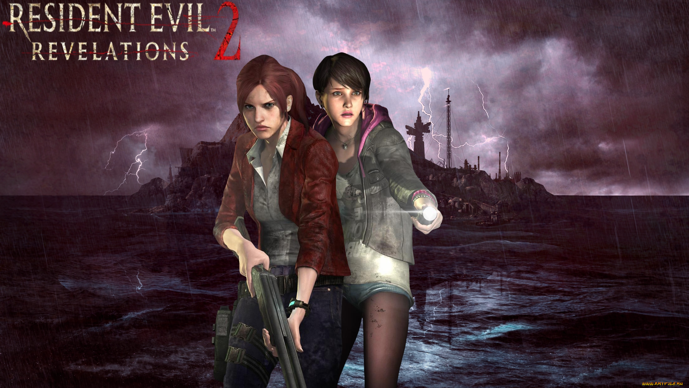 Обои Resident Evil: Revelations 2 Видео Игры Resident Evil: Revelations 2 ,  обои для рабочего стола, фотографии resident evil, revelations 2, видео игры,  - resident evil, resident, evil, revelations, 2, обитель, зла,